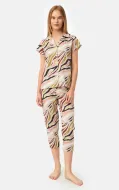Πυτζάμα minerva κουμπωτή κοντομάνικη