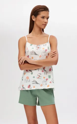 Αμάνικη πυτζάμα minerva