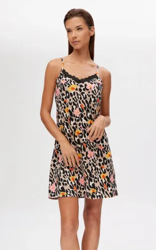 Aμάνικη μπριτέλα νυχτικιά minerva