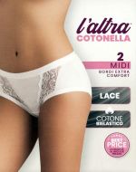 Σλίπ Cotonella midi donna 2 τεμάχια